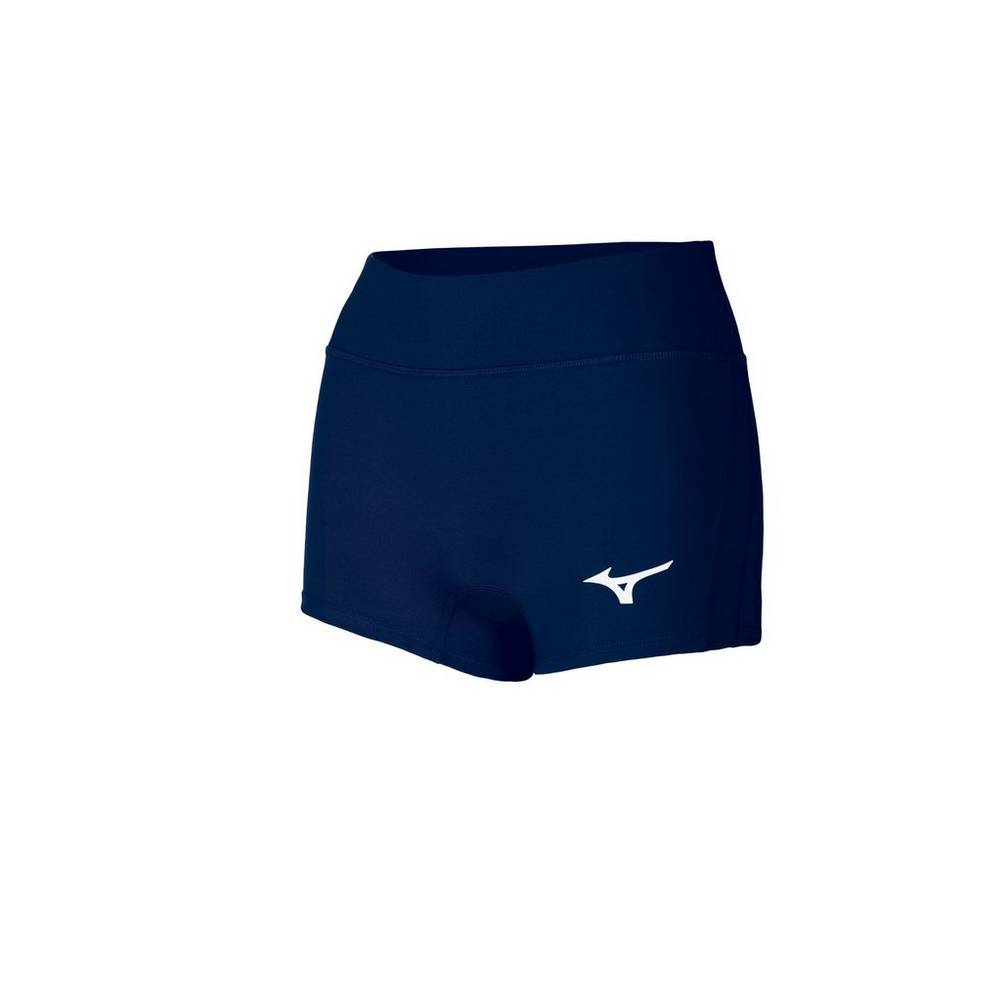 Pantalones Cortos Mizuno Voleibol Apex 2.5" Inseam Para Mujer Azul Marino 0256194-QY